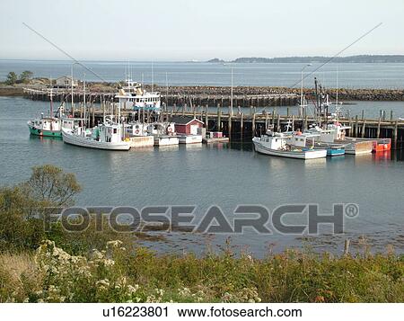 Canada, New Brunswick, Passamaquoddy Bay, Deer Island, fishing boats View Large Photo Image Stock Image - Canada, New Brunswick, Passamaquoddy Bay, Deer Island, fishing boats. Fotosearch
