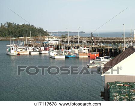 Canada, New Brunswick, Passamaquoddy Bay, Deer Island, fishing boats View Large Photo Image Stock Photo - Canada, New Brunswick, Passamaquoddy Bay, Deer Island, fishing boats. Fotosearch