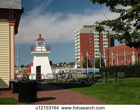 Canada, New Brunswick, Saint John, Barbours General Store Museum and Lighthouse in St. John View Large Photo Image Picture - Canada, New Brunswick, Saint John, Barbours General Store Museum and Lighthouse in St. John. Fotosearch
