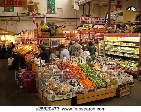 Canada, New Brunswick, Saint John, City Market, interior View Large Photo Image Stock Image - Canada, New Brunswick, Saint John, City Market, interior. Fotosearch