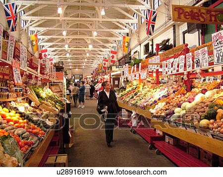 Canada, New Brunswick, Saint John, City Market, interior View Large Photo Image Stock Photo - Canada, New Brunswick, Saint John, City Market, interior. Fotosearch