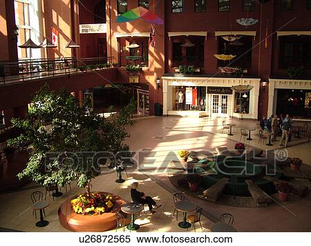 Canada, New Brunswick, Saint John, Market Square in St. John, interior View Large Photo Image Stock Photography - Canada, New Brunswick, Saint John, Market Square in St. John, interior. Fotosearch