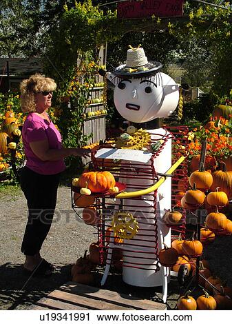 Canada, New Brunswick, Shepody. Fall decorations and pumpkins displayed at a farm in Shepody View Large Photo Image Stock Image - Canada, New Brunswick, Shepody. Fall decorations and pumpkins displayed at a farm in Shepody . Fotosearch