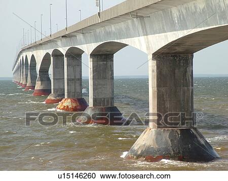Canada, Prince Edward Island, Gulf of Saint Lawrence, PEI/NB border, Prince County, Borden-Carleton, Confederation Bridge spans the Northumberland Strait View Large Photo Image Stock Image - Canada, Prince Edward Island, Gulf of Saint Lawrence, PEI/NB border, Prince County, Borden-Carleton, Confederation Bridge spans the Northumberland Strait. Fotosearch