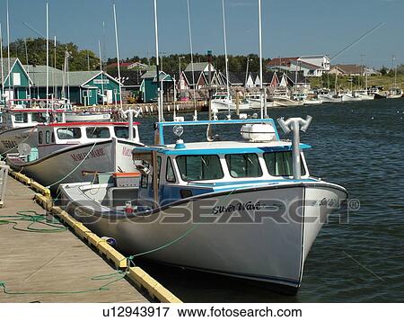 Canada, Prince Edward Island, North Rustico, Queens County, Gulf of Saint Lawrence, fishing village, harbor, fishing boats, marina View Large Photo Image Stock Photo - Canada, Prince Edward Island, North Rustico, Queens County, Gulf of Saint Lawrence, fishing village, harbor, fishing boats, marina. Fotosearch