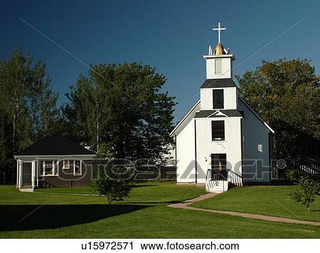 Canada, Prince Edward Island, Prince County, O'Leary, Heritage Chapel outside the Potato Museum and Hall of Fame View Large Photo Image Stock Image - Canada, Prince Edward Island, Prince County, O'Leary, Heritage Chapel outside the Potato Museum and Hall of Fame. Fotosearch