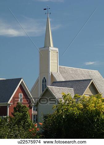 Canada, Prince Edward Island, Queens County, Cavendish, Avonlea Village of Anne of Green Gables, church View Large Photo Image Picture - Canada, Prince Edward Island, Queens County, Cavendish, Avonlea Village of Anne of Green Gables, church. Fotosearch