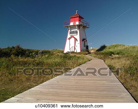 Canada, Prince Edward Island, Queens County, Gulf of Saint Lawrence, Prince Edward Island National Park, Covehead Lightstation, lighthouse View Large Photo Image Stock Image - Canada, Prince Edward Island, Queens County, Gulf of Saint Lawrence, Prince Edward Island National Park, Covehead Lightstation, lighthouse. Fotosearch