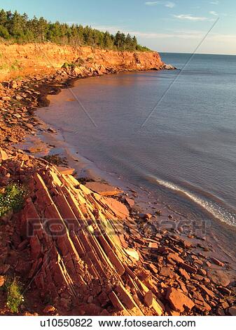 Canada, Prince Edward Island, Queens County, Gulf of Saint Lawrence, Cavendish Beach, Prince Edward Island National Park, scenic coastline View Large Photo Image Stock Image - Canada, Prince Edward Island, Queens County, Gulf of Saint Lawrence, Cavendish Beach, Prince Edward Island National Park, scenic coastline. Fotosearch