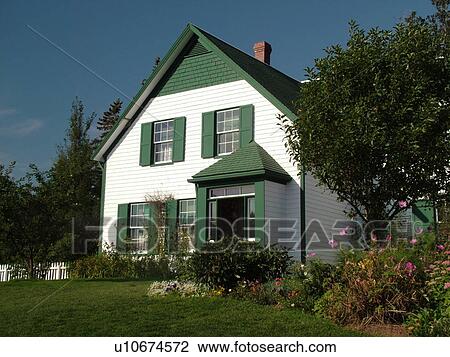 Canada, Prince Edward Island, Queens County, Cavendish, Prince Edward Island National Park, Green Gables House, Anne of Green Gables, house View Large Photo Image Stock Image - Canada, Prince Edward Island, Queens County, Cavendish, Prince Edward Island National Park, Green Gables House, Anne of Green Gables, house. Fotosearch