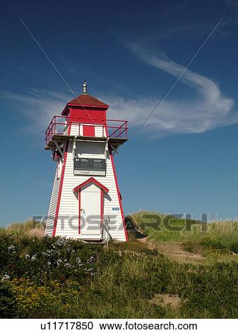 Canada, Prince Edward Island, Queens County, Gulf of Saint Lawrence, Prince Edward Island National Park, Covehead Lightstation, lighthouse View Large Photo Image Stock Image - Canada, Prince Edward Island, Queens County, Gulf of Saint Lawrence, Prince Edward Island National Park, Covehead Lightstation, lighthouse. Fotosearch