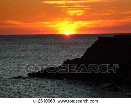 Canada, Prince Edward Island, Queens County, Gulf of Saint Lawrence, Cavendish Beach, Prince Edward Island National Park, scenic coastline, sunrise View Large Photo Image Stock Image - Canada, Prince Edward Island, Queens County, Gulf of Saint Lawrence, Cavendish Beach, Prince Edward Island National Park, scenic coastline, sunrise. Fotosearch