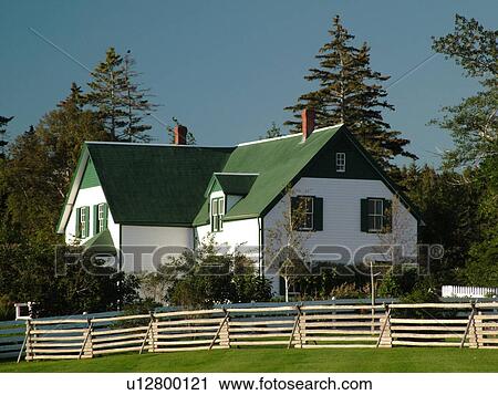 Canada, Prince Edward Island, Queens County, Cavendish, Prince Edward Island National Park, Green Gables House, Anne of Green Gables View Large Photo Image Stock Image - Canada, Prince Edward Island, Queens County, Cavendish, Prince Edward Island National Park, Green Gables House, Anne of Green Gables. Fotosearch
