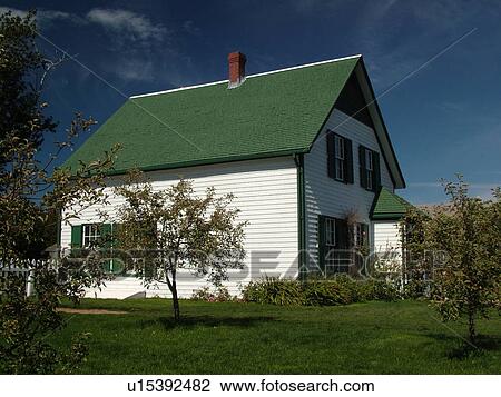 Canada, Prince Edward Island, Queens County, Cavendish, Prince Edward Island National Park, Green Gables House, Anne of Green Gables, house View Large Photo Image Stock Image - Canada, Prince Edward Island, Queens County, Cavendish, Prince Edward Island National Park, Green Gables House, Anne of Green Gables, house. Fotosearch