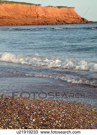 Canada, Prince Edward Island, Queens County, Gulf of Saint Lawrence, Cavendish Beach, Prince Edward Island National Park, scenic coastline View Large Photo Image Stock Image -  Canada, Prince Edward Island, Queens County, Gulf of Saint Lawrence, Cavendish Beach, Prince Edward Island National Park, scenic coastline. Fotosearch