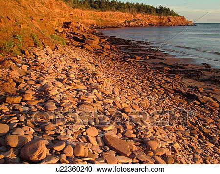 Canada, Prince Edward Island, Queens County, Gulf of Saint Lawrence, Cavendish Beach, Prince Edward Island National Park, scenic coastline View Large Photo Image Stock Image -  Canada, Prince Edward Island, Queens County, Gulf of Saint Lawrence, Cavendish Beach, Prince Edward Island National Park, scenic coastline. Fotosearch