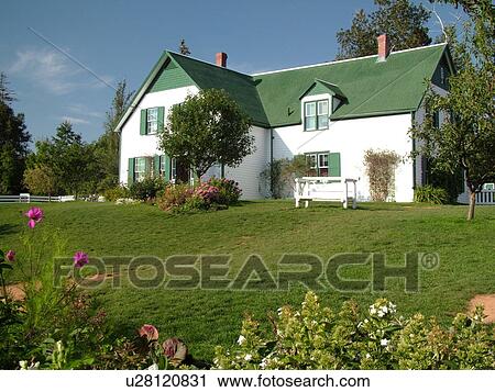 Canada, Prince Edward Island, Queens County, Cavendish, Prince Edward Island National Park, Green Gables House, Anne of Green Gables, house View Large Photo Image Stock Image - Canada, Prince Edward Island, Queens County, Cavendish, Prince Edward Island National Park, Green Gables House, Anne of Green Gables, house. Fotosearch