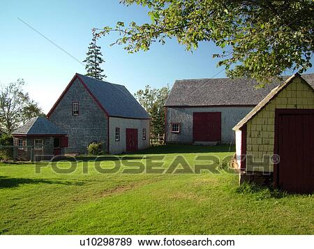 Canada, Prince Edward Island, Queens County, Orwell, Orwell Corner Historic Village (1890), barn View Large Photo Image Stock Photo - Canada, Prince Edward Island, Queens County, Orwell, Orwell Corner Historic Village (1890), barn. Fotosearch