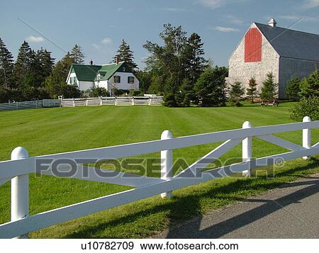 Canada, Prince Edward Island, Queens County, Cavendish, Prince Edward Island National Park, Green Gables House, Anne of Green Gables, house View Large Photo Image Stock Photo - Canada, Prince Edward Island, Queens County, Cavendish, Prince Edward Island National Park, Green Gables House, Anne of Green Gables, house. Fotosearch