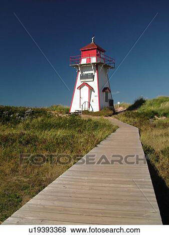 Canada, Prince Edward Island, Queens County, Gulf of Saint Lawrence, Prince Edward Island National Park, Covehead Lightstation, lighthouse View Large Photo Image Stock Photo - Canada, Prince Edward Island, Queens County, Gulf of Saint Lawrence, Prince Edward Island National Park, Covehead Lightstation, lighthouse. Fotosearch