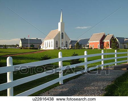 Canada, Prince Edward Island, Queens County, Cavendish, Avonlea Village of Anne of Green Gables, church View Large Photo Image Stock Photo - Canada, Prince Edward Island, Queens County, Cavendish, Avonlea Village of Anne of Green Gables, church. Fotosearch