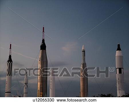 Cape Canaveral, Titusville, Merritt Island, FL, Florida, John F. Kennedy Space Center Visitor Complex, Rocket Garden View Large Photo Image Stock Image - Cape Canaveral, Titusville, Merritt Island, FL, Florida, John F. Kennedy Space Center Visitor Complex, Rocket Garden. Fotosearch