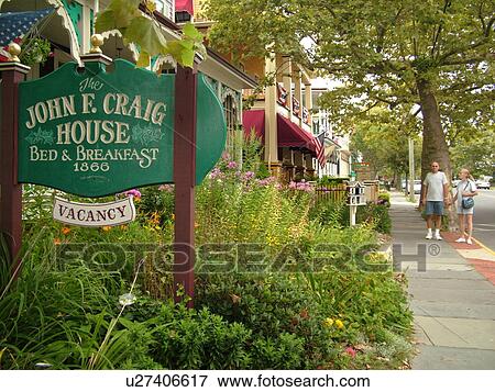 Cape May, NJ, New Jersey, Historic District, John E. Craig House, Bed & Breakfast View Large Photo Image Stock Photo - Cape May, NJ, New Jersey, Historic District, John E. Craig House, Bed & Breakfast. Fotosearch