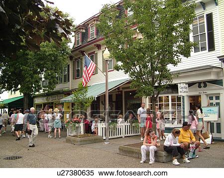 Cape May, NJ, New Jersey, Washington Street Mall, shopping View Large Photo Image Stock Photography - Cape May, NJ, New Jersey, Washington Street Mall, shopping. Fotosearch