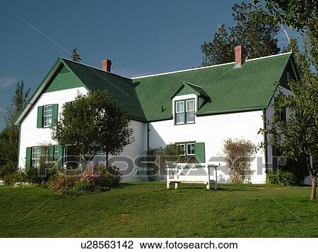 Cavendish, Prince Edward Island, Canada, Queens County, Prince Edward Island National Park, Green Gables House, Anne of Green Gables, house View Large Photo Image Stock Image - Cavendish, Prince Edward Island, Canada, Queens County, Prince Edward Island National Park, Green Gables House, Anne of Green Gables, house. Fotosearch