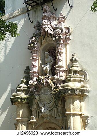 Centerport, NY, New York, Long Island, Vanderbilt Museum, Spanish style mansion, ornate fatade View Large Photo Image Stock Image - Centerport, NY, New York, Long Island, Vanderbilt Museum, Spanish style mansion, ornate fatade. Fotosearch