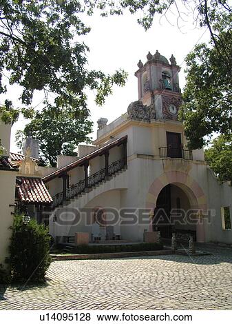 Centerport, NY, New York, Long Island, Vanderbilt Museum, Spanish style mansion View Large Photo Image Stock Photo - Centerport, NY, New York, Long Island, Vanderbilt Museum, Spanish style mansion. Fotosearch