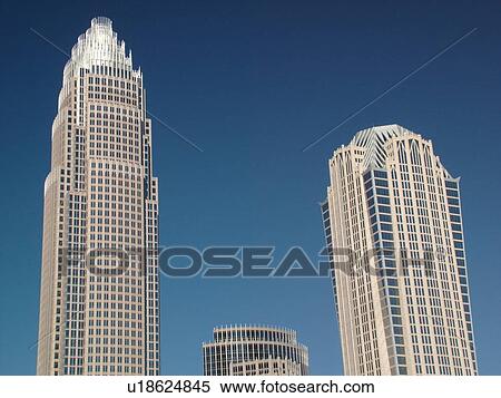 Stock Photography -  Charlotte, NC, North Carolina, downtown. Fotosearch