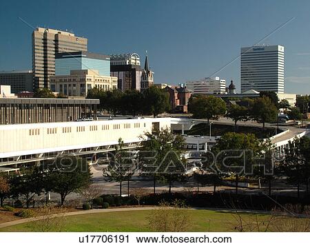 Stock Image -  Columbia, SC, South Carolina, downtown. Fotosearch