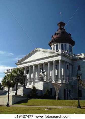 Columbia, SC, South Carolina, State House, State Capitol View Large Photo Image Stock Photo - Columbia, SC, South Carolina, State House, State Capitol. Fotosearch