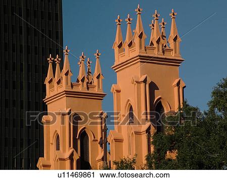 Columbia, SC, South Carolina, Trinity Episcopal Cathedral, English Gothic architecture View Large Photo Image Stock Image - Columbia, SC, South Carolina, Trinity Episcopal Cathedral, English Gothic architecture. Fotosearch