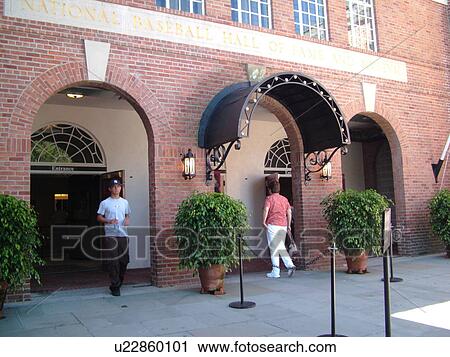 Cooperstown, NY, New York, National Baseball Hall of Fame and Museum, entrance View Large Photo Image Stock Image - Cooperstown, NY, New York, National Baseball Hall of Fame and Museum, entrance. Fotosearch