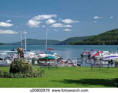 Cooperstown, NY, New York, Otsego Lake View Large Photo Image Stock Photo - Cooperstown, NY, New York, Otsego Lake. Fotosearch