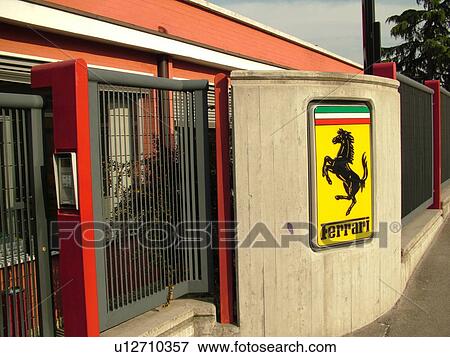 Emilia-Romagna, Italy, Maranello, Europe, Ferrari Factory in the town of Maranello. View Large Photo Image Stock Photo - Emilia-Romagna, Italy, Maranello, Europe, Ferrari Factory in the town of Maranello.. Fotosearch