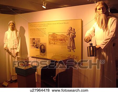 Ephrata, PA, Pennsylvania, Lancaster County, Ephrata Cloister, Display inside Visitor Center View Large Photo Image Stock Photo - Ephrata, PA, Pennsylvania, Lancaster County, Ephrata Cloister, Display inside Visitor Center. Fotosearch