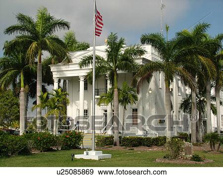 Everglades City, FL, Florida, City Hall View Large Photo Image Stock Photo - Everglades City, FL, Florida, City Hall. Fotosearch