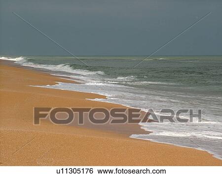 FL, Florida, Atlantic Ocean, Flagler Beach View Large Photo Image Stock Photograph - FL, Florida, Atlantic Ocean, Flagler Beach. Fotosearch