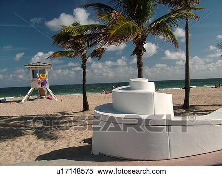 Fort Lauderdale, FL, Florida, beach, lifeguard hut View Large Photo Image Stock Photography - Fort Lauderdale, FL, Florida, beach, lifeguard hut. Fotosearch