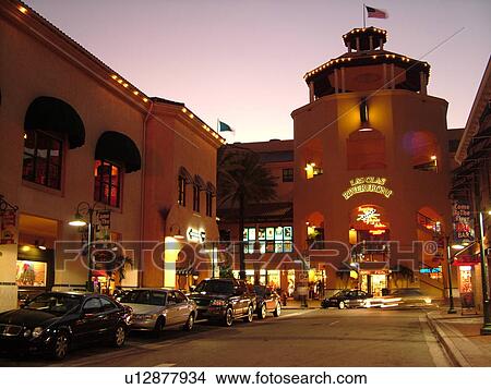 Fort Lauderdale, FL, Florida, Las Olas Riverfront Marketplace, evening View Large Photo Image Picture - Fort Lauderdale, FL, Florida, Las Olas Riverfront Marketplace, evening. Fotosearch