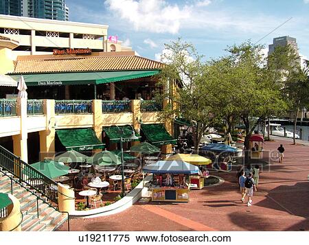 Fort Lauderdale, FL, Florida, Las Olas Riverfront Marketplace View Large Photo Image Stock Photography - Fort Lauderdale, FL, Florida, Las Olas Riverfront Marketplace. Fotosearch