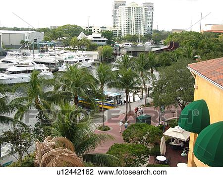 Fort Lauderdale, FL, Florida, New River, Las Olas Riverfront, aerial View Large Photo Image Stock Image - Fort Lauderdale, FL, Florida, New River, Las Olas Riverfront, aerial. Fotosearch