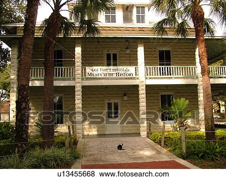 Fort Lauderdale, FL, Florida, Old Fort Lauderdale and Museum View Large Photo Image Stock Photo - Fort Lauderdale, FL, Florida, Old Fort Lauderdale and Museum. Fotosearch