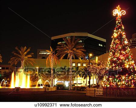 Fort Lauderdale, FL, Florida, downtown, Bubier Park, Musical Fountain, illuminated, evening View Large Photo Image Stock Image - Fort Lauderdale, FL, Florida, downtown, Bubier Park, Musical Fountain, illuminated, evening. Fotosearch