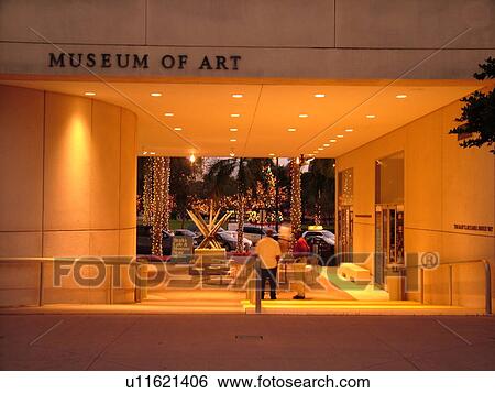 Fort Lauderdale, FL, Florida, downtown, Museum of Art, evening View Large Photo Image Stock Photograph - Fort Lauderdale, FL, Florida, downtown, Museum of Art, evening. Fotosearch