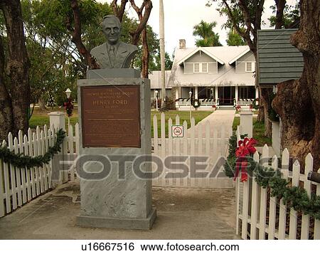 Fort Myers, FL, Florida, Edison and Ford Winter Estates, Holiday House, Henri Ford's Winter Home, Christmas decorations View Large Photo Image Stock Photograph - Fort Myers, FL, Florida, Edison and Ford Winter Estates, Holiday House, Henri Ford's Winter Home, Christmas decorations. Fotosearch