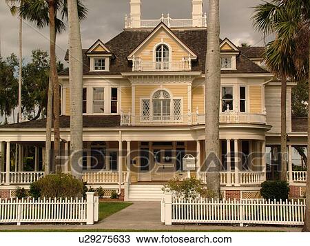 Fort Myers, FL, Florida, John T. Murphy-Burroughs Home ca. 1901, Georgian Revival Style Mansion View Large Photo Image Stock Image - Fort Myers, FL, Florida, John T. Murphy-Burroughs Home ca. 1901, Georgian Revival Style Mansion. Fotosearch